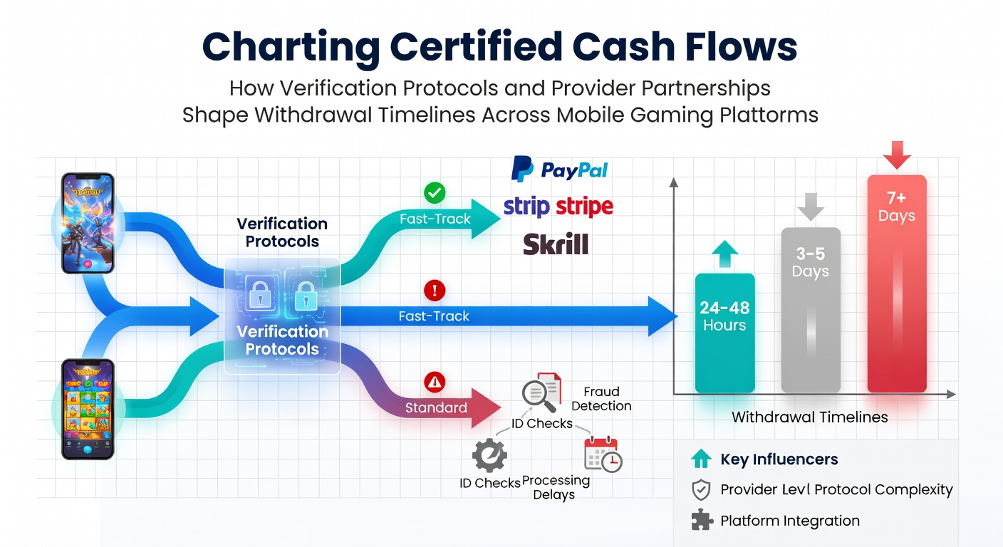 Übersicht über zertifizierte Cashflow-Prozesse in mobilen Gaming-Plattformen mit Fokus auf Verifizierungsprotokolle und Provider-Partnerschaften