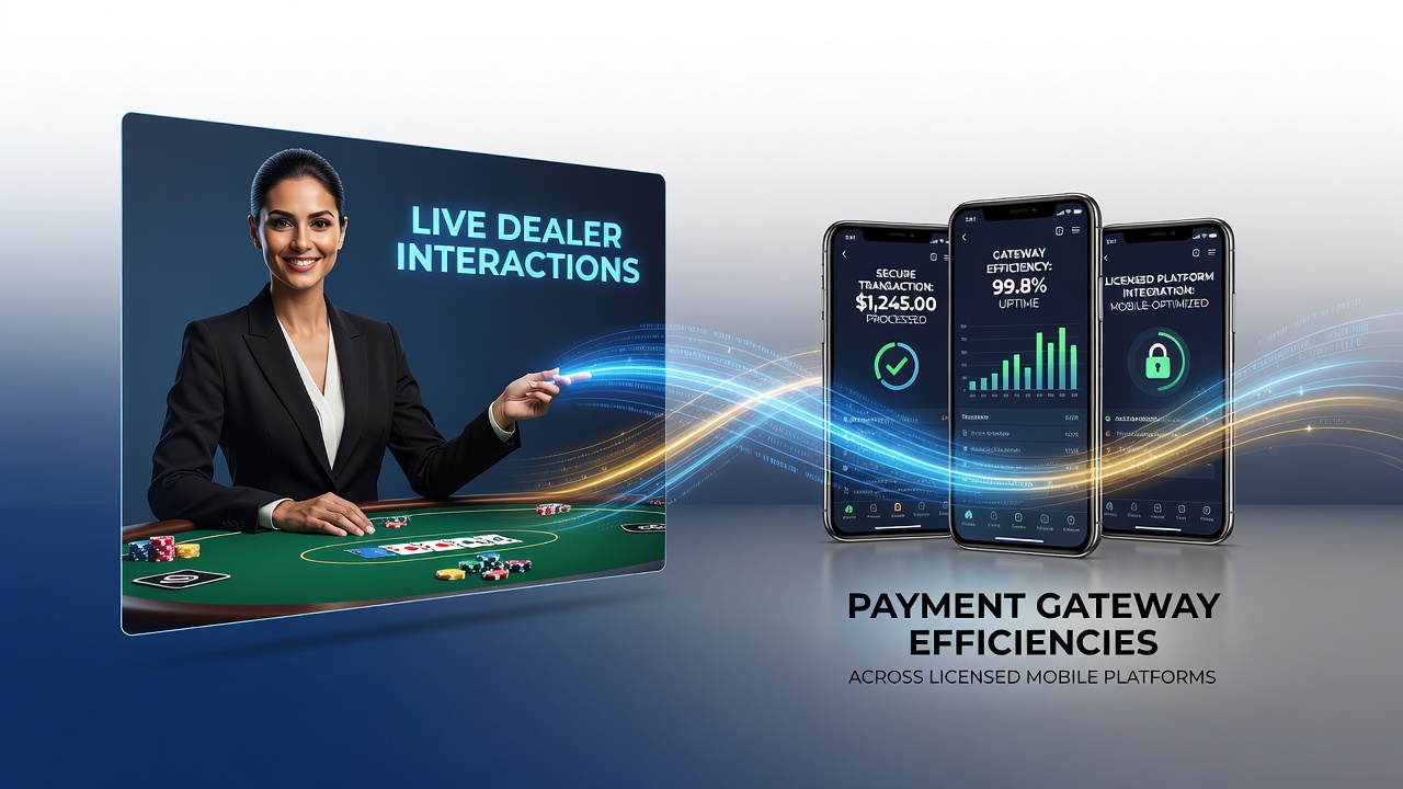 Live-Dealer-Interaktionen auf lizenzierten mobilen Plattformen mit Fokus auf Zahlungsprozesse