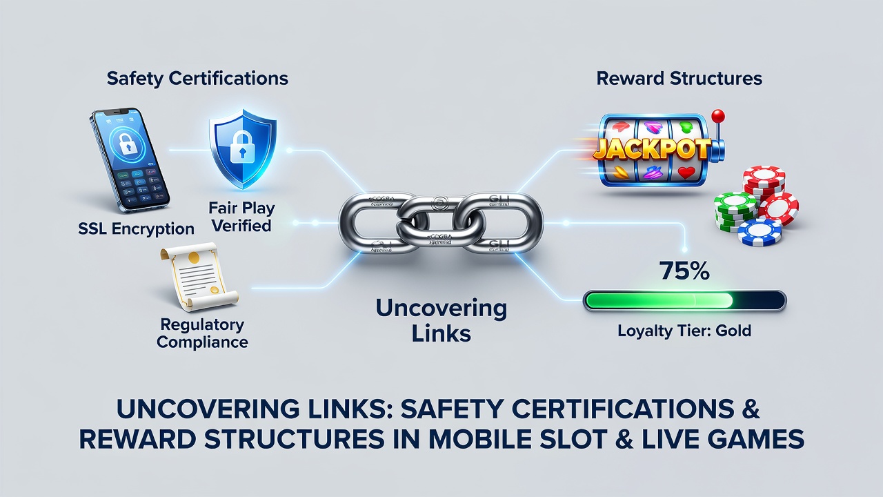 Darstellung von Sicherheitszertifizierungen und deren Verbindung zu Belohnungsstrukturen in mobilen Casino-Plattformen